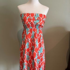 Escapade strapless dress